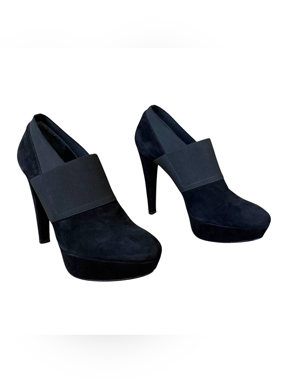 🌹STUART WEITZMAN Black Suede Platform Booties🌹